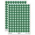 thumbnail image 1 of Circle Outline 200+ Round Stickers - Dark Green - Matte Finish - 0.50" Size, 1 of 3