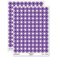 thumbnail image 1 of Circle Outline 200+ Round Stickers - Purple - Matte Finish - 0.50" Size, 1 of 3