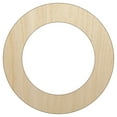 thumbnail image 1 of Circle Outline Wood Shape Unfinished Piece Cutout Craft DIY Projects - 4.70 Inch Size - 1/8 Inch Thick, 1 of 7