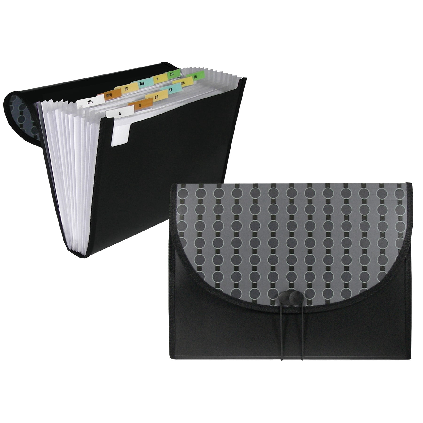 Exp File With String 13-Pocket Letter Size Expanding File - Walmart.com