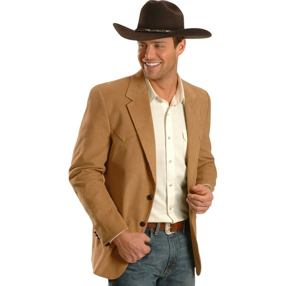 Circle S Men's Corduroy Sportcoat Big And Tall Camel 54 LNG US