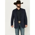 thumbnail image 1 of Circle S Men's Plaid Print Western Sportcoat Navy 48 REG  US, 1 of 4