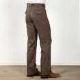 thumbnail image 1 of Circle S Mens Heather Chestnut Polyester Western Unhemmed Ranch Dress Pant 46, 1 of 2