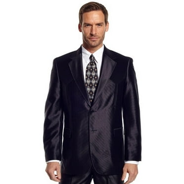 Circle S Western Sport Coat Mens Boise Pointed Yoke 42 R Black CC2991