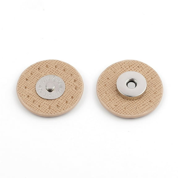 Circle Sew-on Magnetic Button Bag Clasp Snaps Metal Fastener Sewing Craft DIY