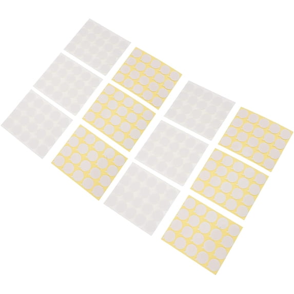 Circle Stickers 12 Sheets Candle Wick Sticker DIY Candle Making Accessories Candle Base Stickers Double-sided Tape