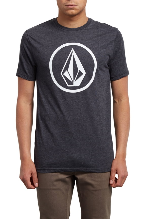 Circle Stone Short Sleeve T-Shirt [Heather Black]