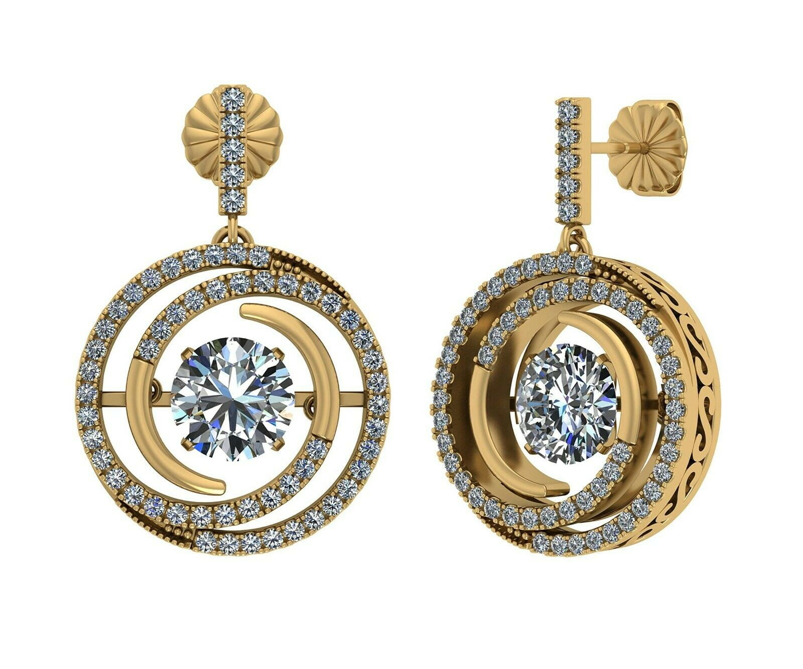 Dancing Queen Earrings - Alapatt Diamonds