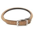 thumbnail image 1 of Circle T Leather Round Collar - Tan, 1 of 3