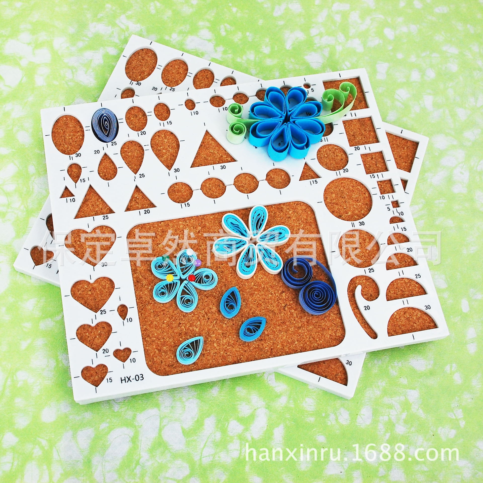 Circle Template Board Paper Quilling Mold Paper Quilling Template Board