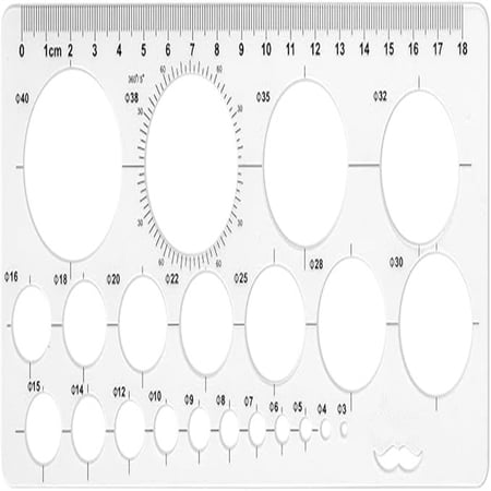 Circle Template, Circle Stencil, Circle Template for Drawing Stencils, Geometric Stencils