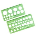 Circle Templates Geometric Drawings Templates Drafting Stencils