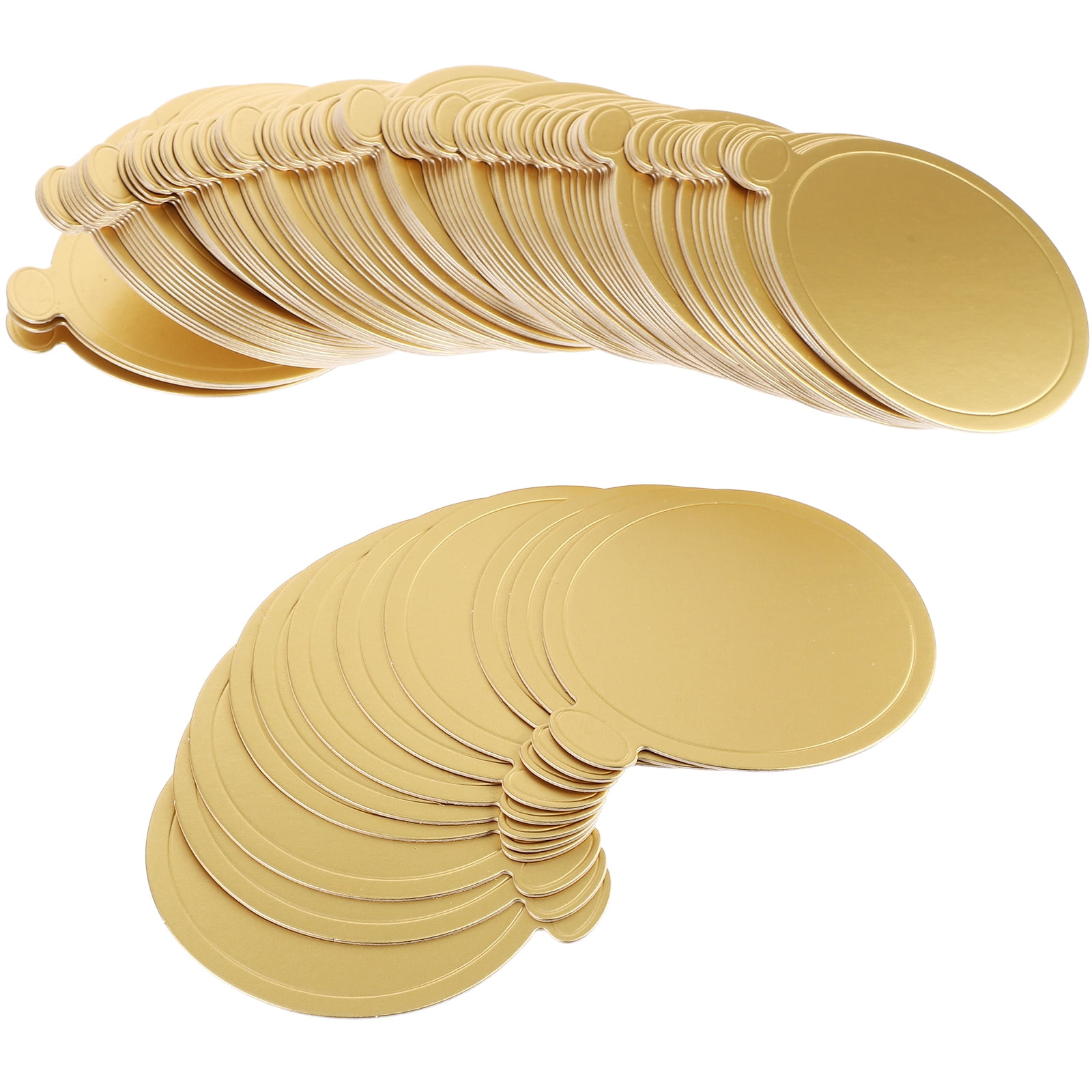 Circle Tray 100 Pcs Cake Cardboard Bottom Bases for Desserts Stand