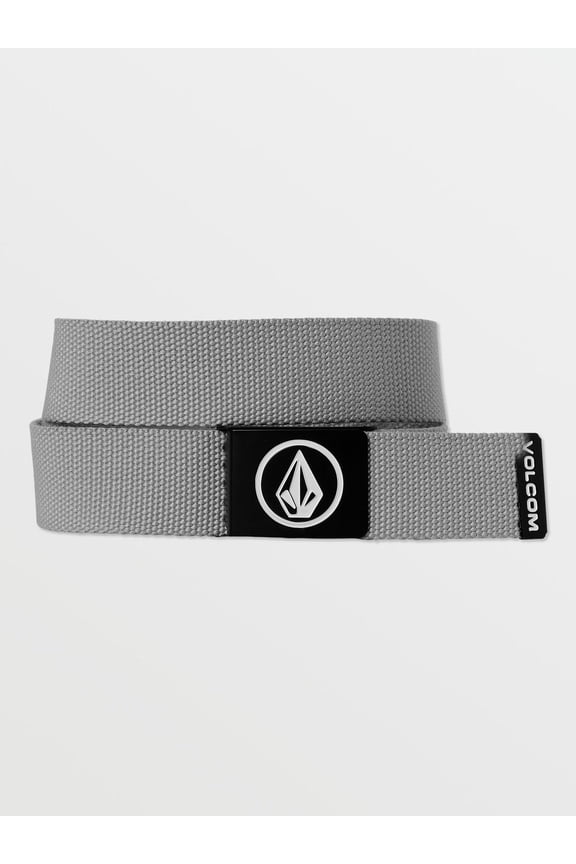 Circle Web Webbing Belt [Heather Grey]
