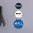 thumbnail image 1 of Circle Wifi Available Sign (Red) - Large, 1 of 4