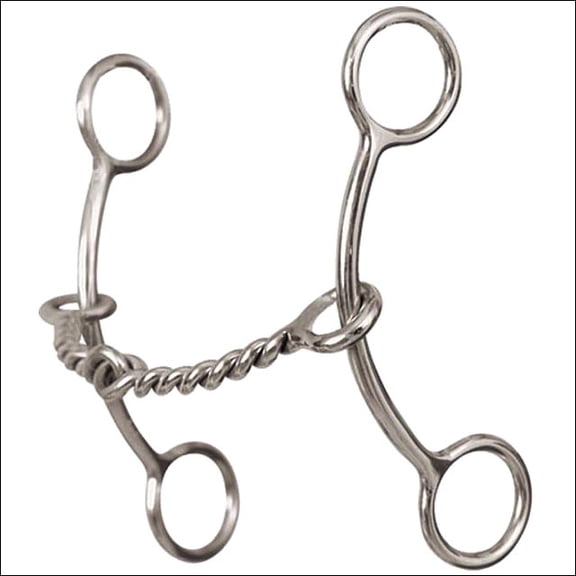 Classic Equine Goosetree Mouthpiece Bits - Enhance Horse Control Simplicity Bit Ss Twisted Wire Mouthpiece