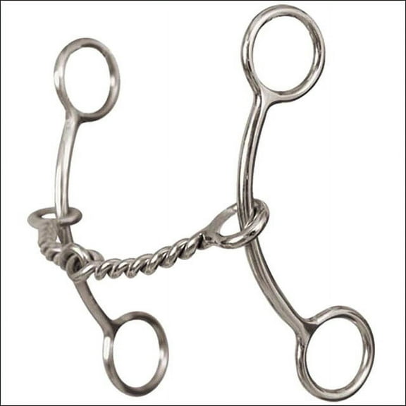 Classic Equine Goosetree Mouthpiece Bits - Enhance Horse Control Simplicity Bit Ss Twisted Wire Mouthpiece