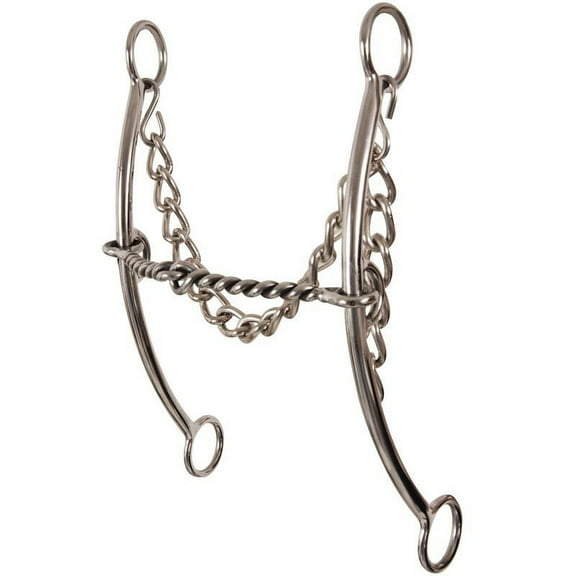 Circle Y Carol Goostree Pick Up Bit Long Twisted
