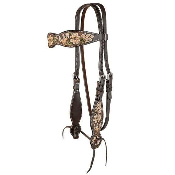 Circle Y Dog Wood Desert Headstall