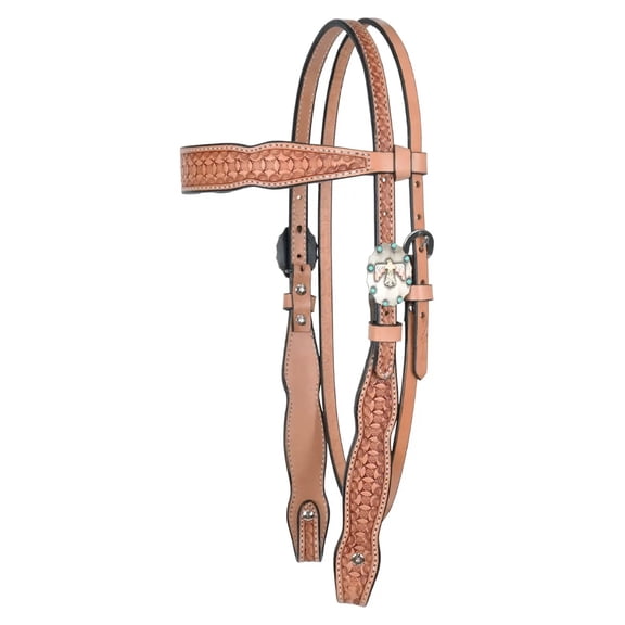 Circle Y Windsor Browband Headstall, Full