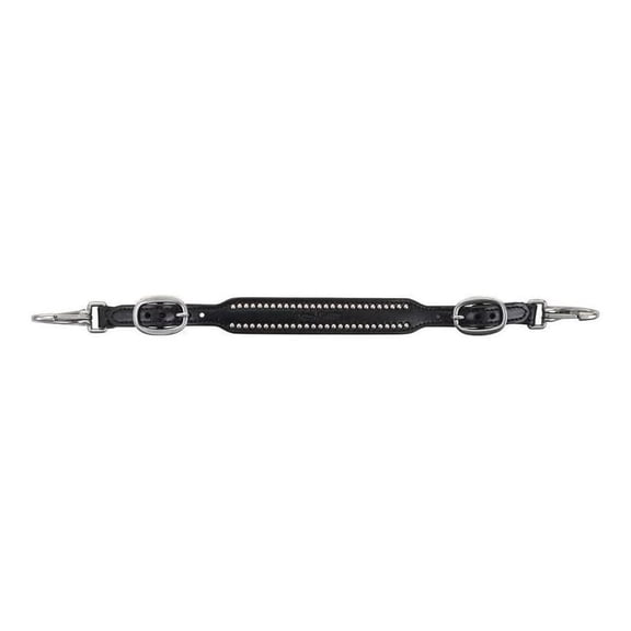 Circle Y Wither Strap with Silver Spots