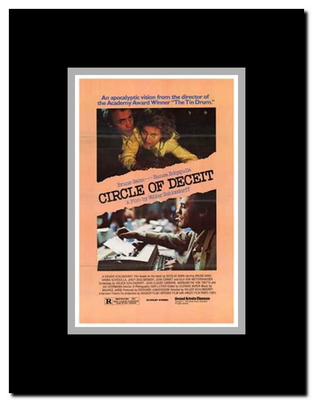 Circle of Deceit Framed Movie Poster