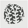 thumbnail image 1 of Circle of Leaves Vines Weeds Plants DIY Cookie Wall Craft Stencil - 3.5 Inch, 1 of 5