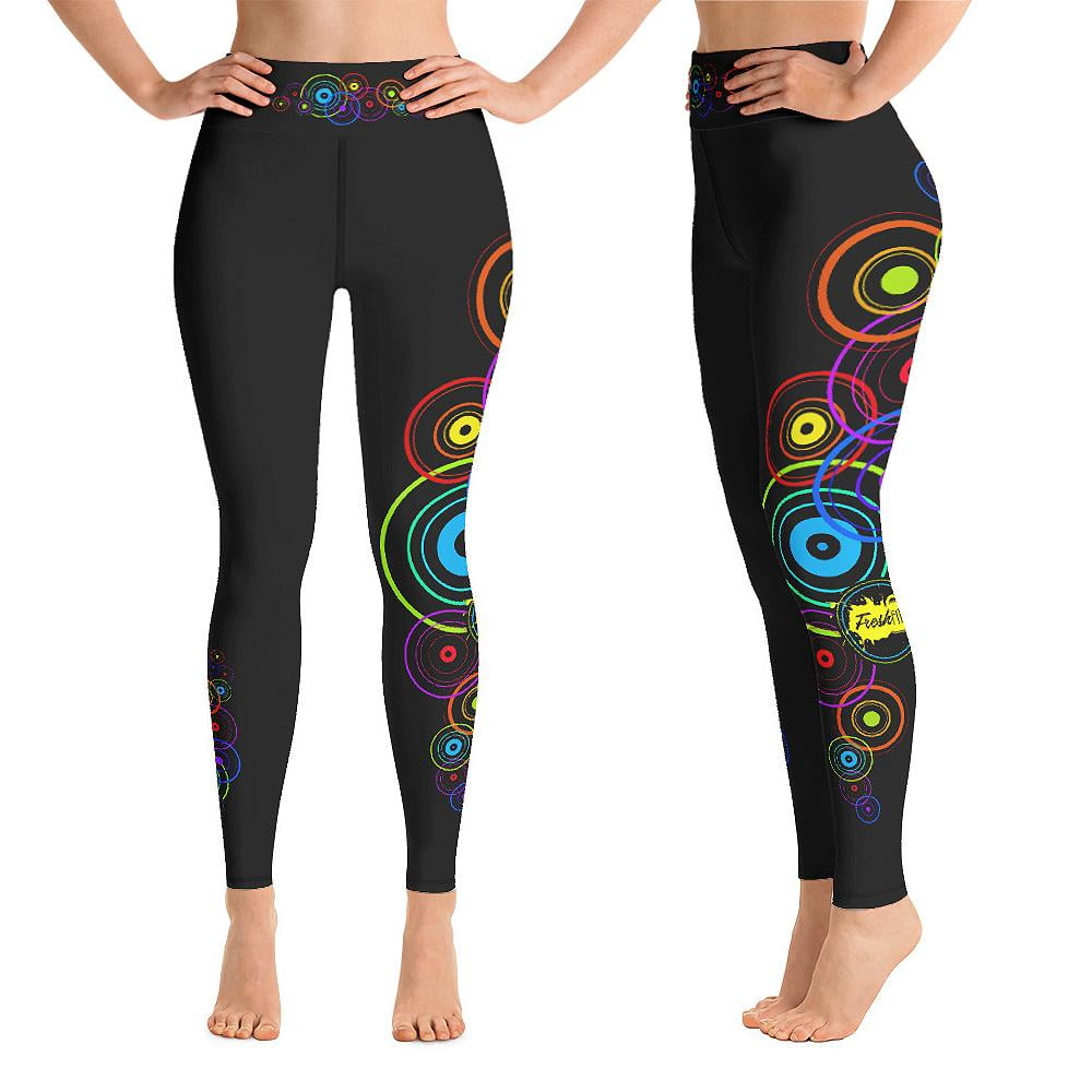 Mesh High Waist Yoga Leggings Non See-through Tummy Control Black 4 Way  Stretch Butt Lift Athletic Gym Yoga Pants For Women - Pants & Capris -  AliExpress