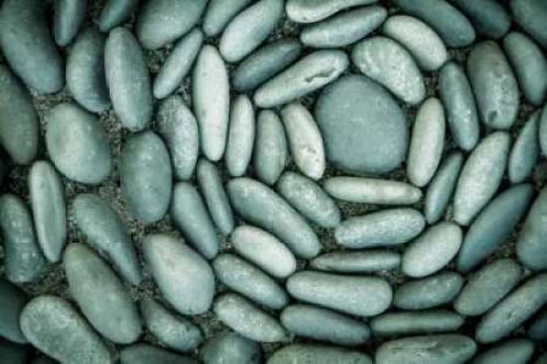 Circle of Stones Canvas Art - Kathy Mahan (12 x 18)