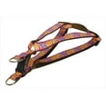 thumbnail image 1 of Circles And Waves Dog Harness, Pink & Orange - Medium, 1 of 1