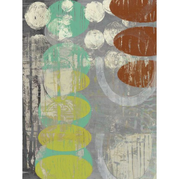 Circles Circle I Poster Print - Jennifer Goldberger (18 x 24)