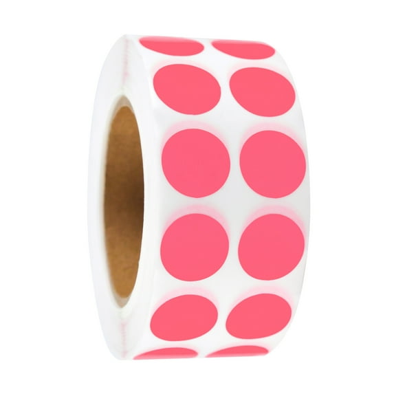 Circles Dots Label Color Coding Labels Adhesive Circles Dots Sticker Solid Color Circles Sticker for Office and Classroom