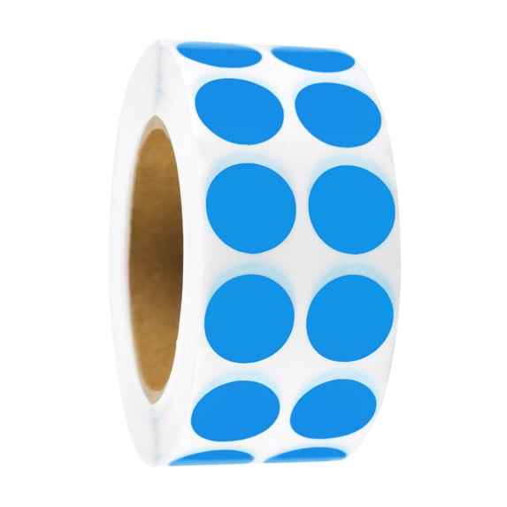 Circles Dots Label Color Coding Labels Adhesive Circles Dots Sticker Solid Color Circles Sticker for Office and Classroom
