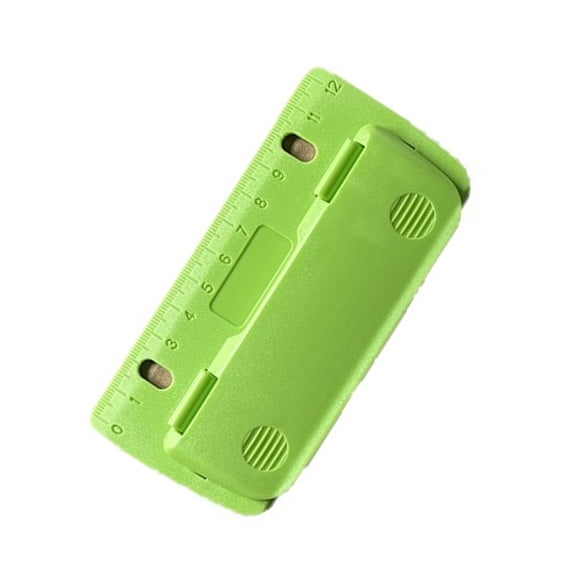 Circles Punches Paper Puncher for Notebook Scrapbook 3 Sheets Capacity 2Hole Punches Handheld Loose Leaves Paper Puncher