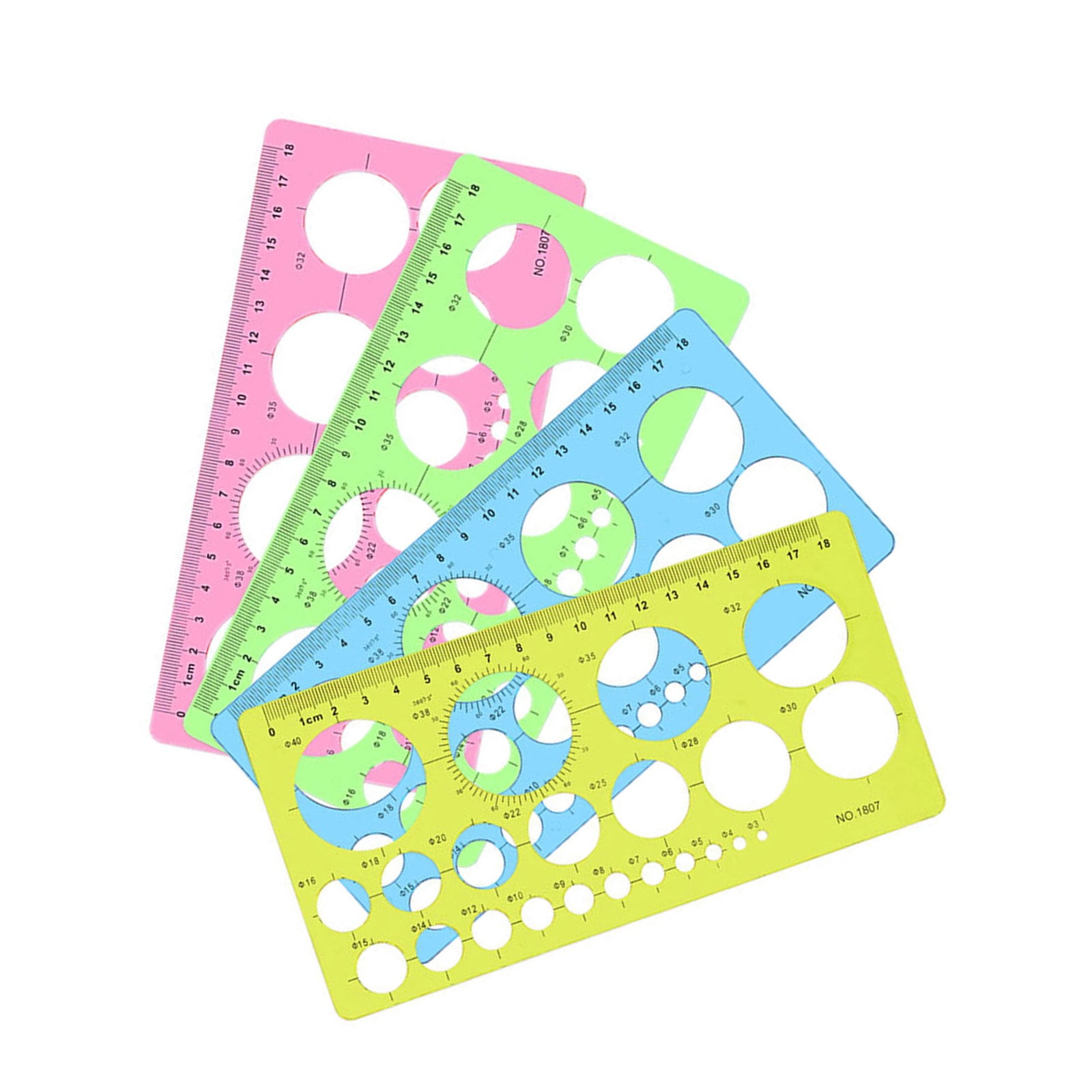 Circles Template Circles Ruler Circles Drawing Ruler Tool Circles ...