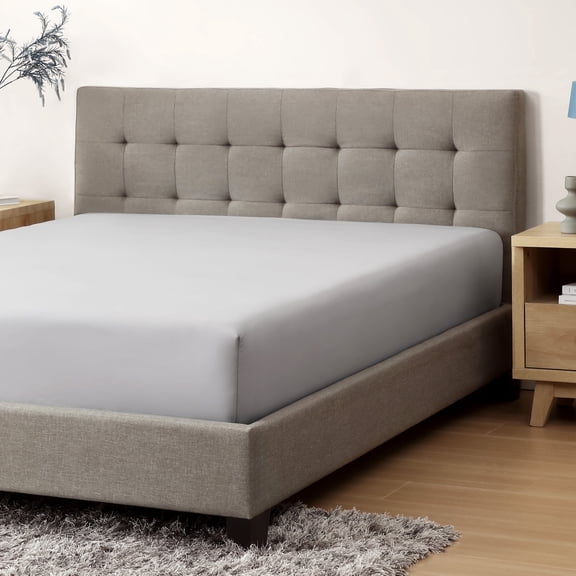 CirclesHome RV Size (48 X 75) Poly Cotton Sateen Fitted Sheet - Ultra Soft and Comfortable Bed Linen Sheet - Protects Mattress from Dirt, Dust, and Debris - Skin Friendly and Breathable.