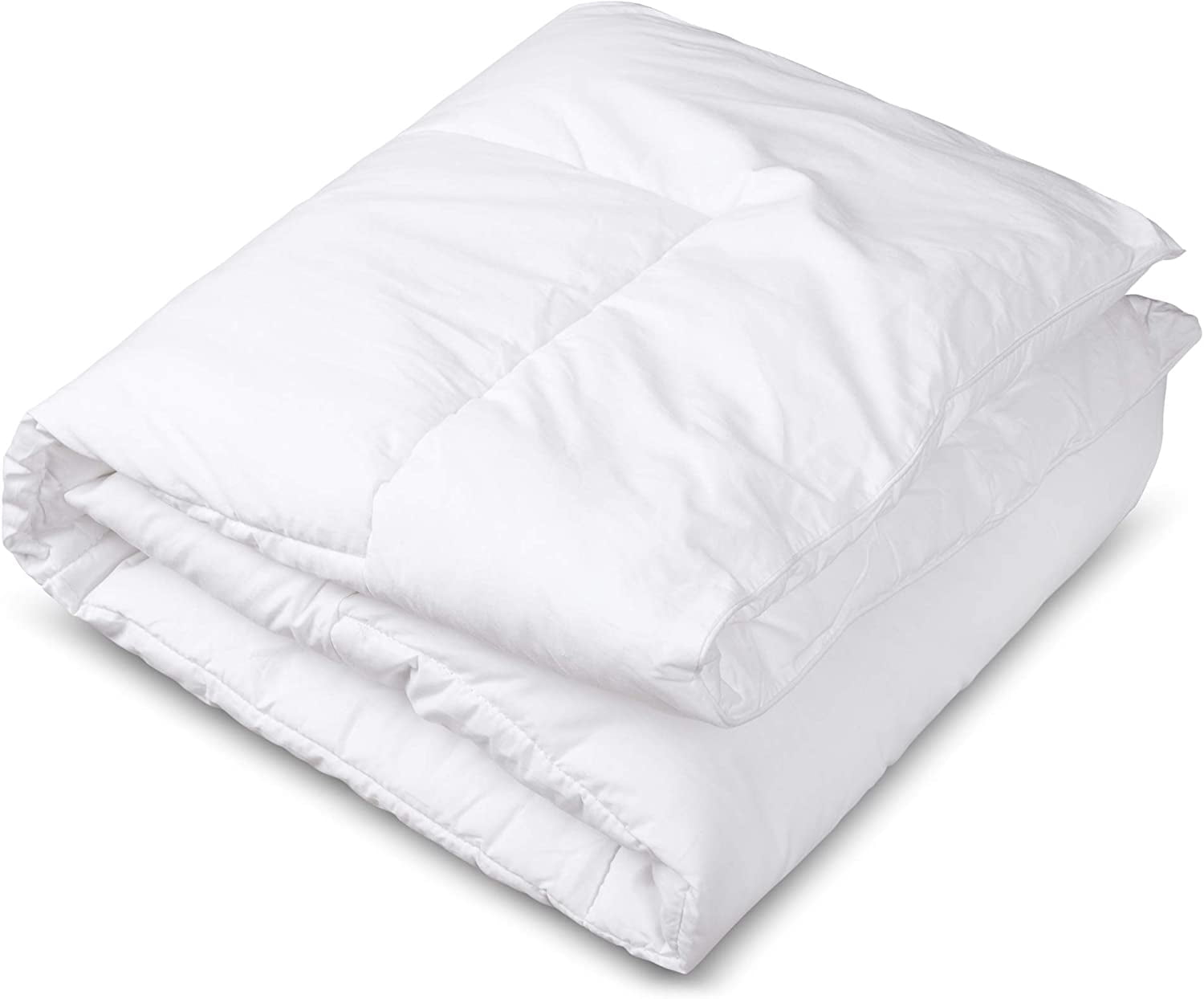 CirclesHome Crib Comforter - Soft and Breathable Toddler Comforter with Square Shape Quilting Design - 100% Cotton - Woven with 200 TC - (37 x 52)