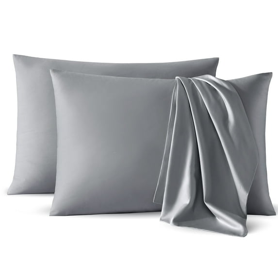 CirclesHome Pillow Cases King Size – Sateen Cotton Pillowcases – Soft and Comfortable Pillows Covers – Creates Elegant and Sheen Shine for Your Pillow – Protects from Dust, Dirt, and Stains.