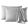 thumbnail image 1 of CirclesHome Pillow Cases King Size Sateen Cotton Pillowcases Soft and Comfortable Pillows Covers Creates Elegant and Sheen Shine for Your Pillow Protects from Dust, Dirt, and Stains., 1 of 8
