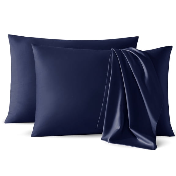 CirclesHome Pillow Cases Standard Size – Sateen Cotton Pillowcases – Soft and Comfortable Pillows Covers – Creates Elegant and Sheen Shine for Your Pillow – Protects from Dust, Dirt, and Stains.