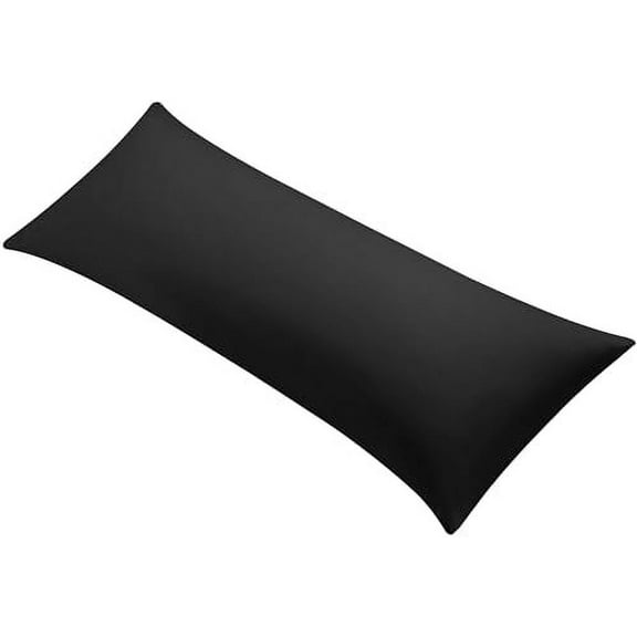 CirclesHome Pillow Protectors Single Pack Body (20 x 55) Zippered - 100% Cotton Breathable Pillowcases - Protects Pillows from Dirt, Dust and Debris (Body- Single Pack - 20x55)