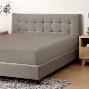 CirclesHome RV Size (48 X 75) Poly Cotton Sateen Fitted Sheet - Ultra Soft and Comfortable Bed Linen Sheet - Protects Mattress from Dirt, Dust, and Debris - Skin Friendly and Breathable