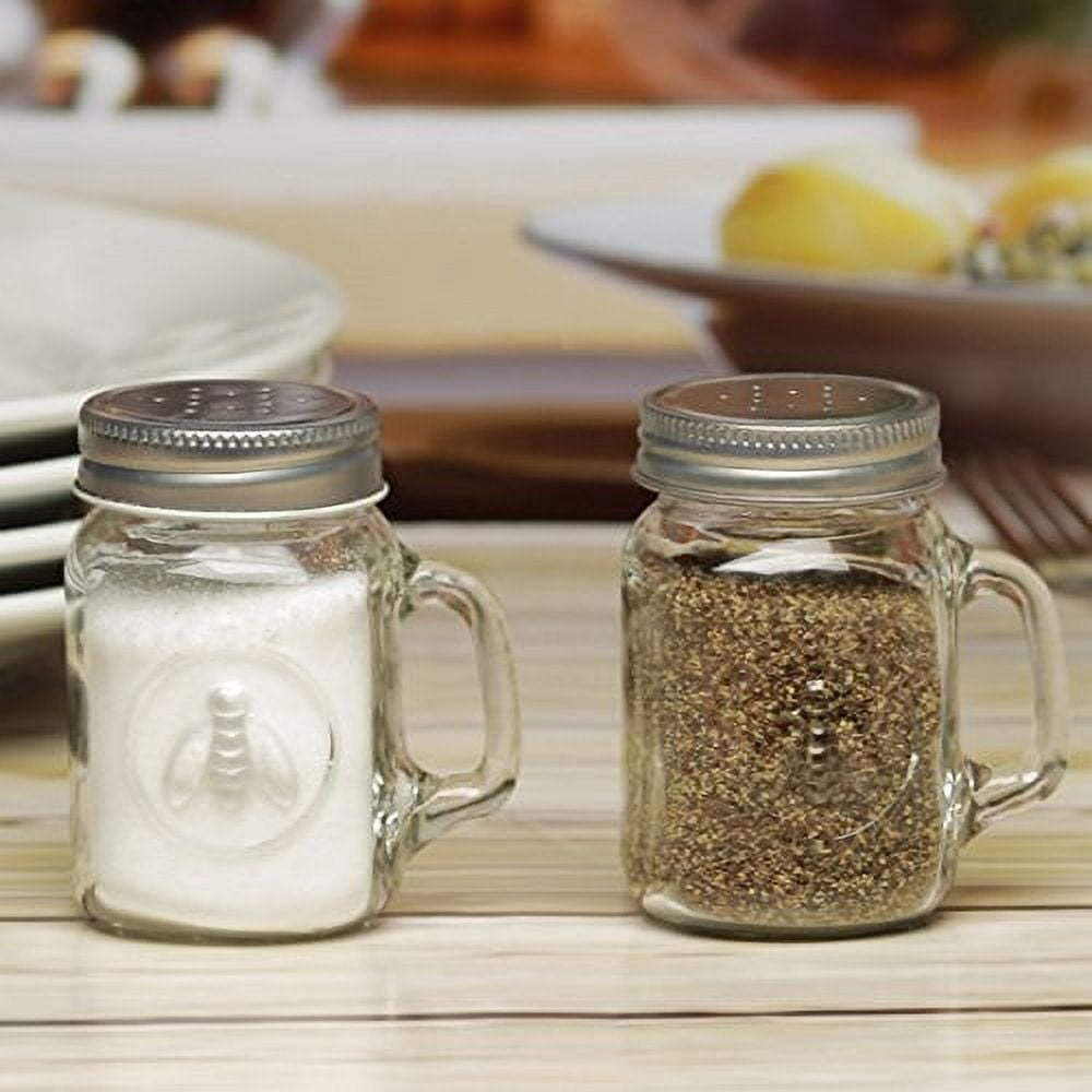 Cream Bee Hive Salt & Pepper Shaker Set – Cherish Home
