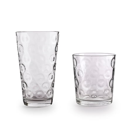 Circleware 40229/AM Circleware Double Circle 12pc . Entertaining set 6+6