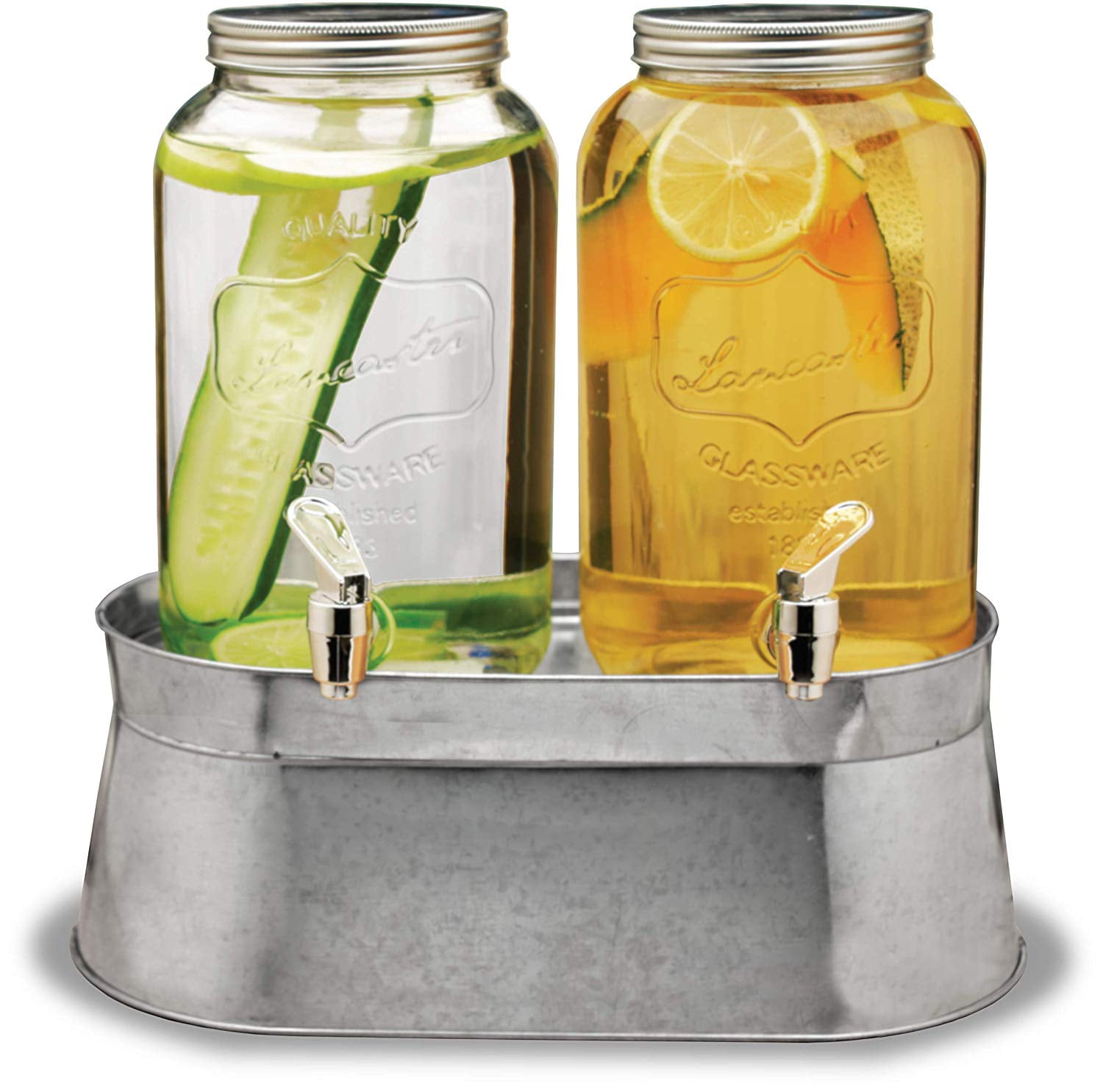 Glass Beverage Dispenser – Cylinder