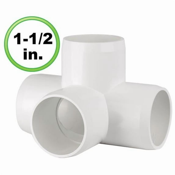 Circo 1.5 in. 4 Way LT PVC Pipe Fitting