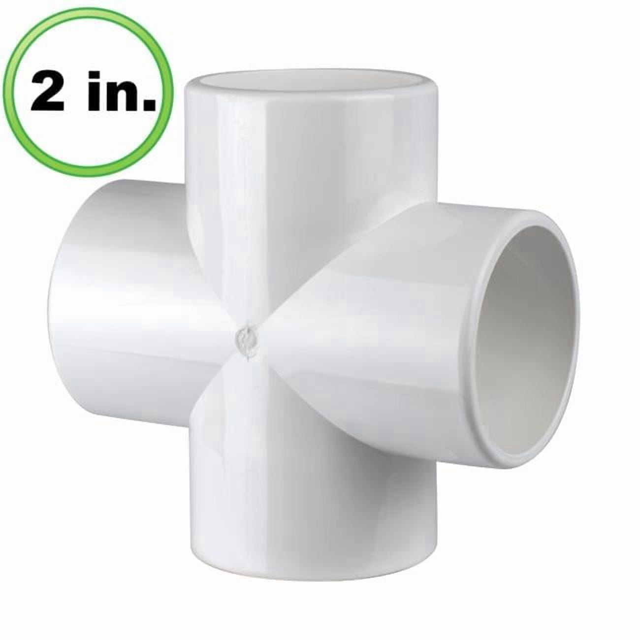 Circo 2 in. 4-Way x PVC Fitting Cross - Walmart.com