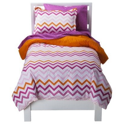 Circo Zig Zag Bed Set - Pink - 7 Piece - Full
