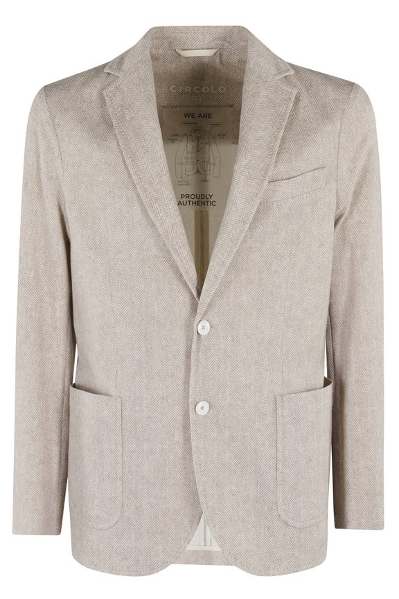 Houndstooth Piquet Jersey Jacket (Men's)