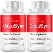 CircuSync Capsules Advanced Formula Blood Support for Health and Wellness Circu Sync 120 Capsules